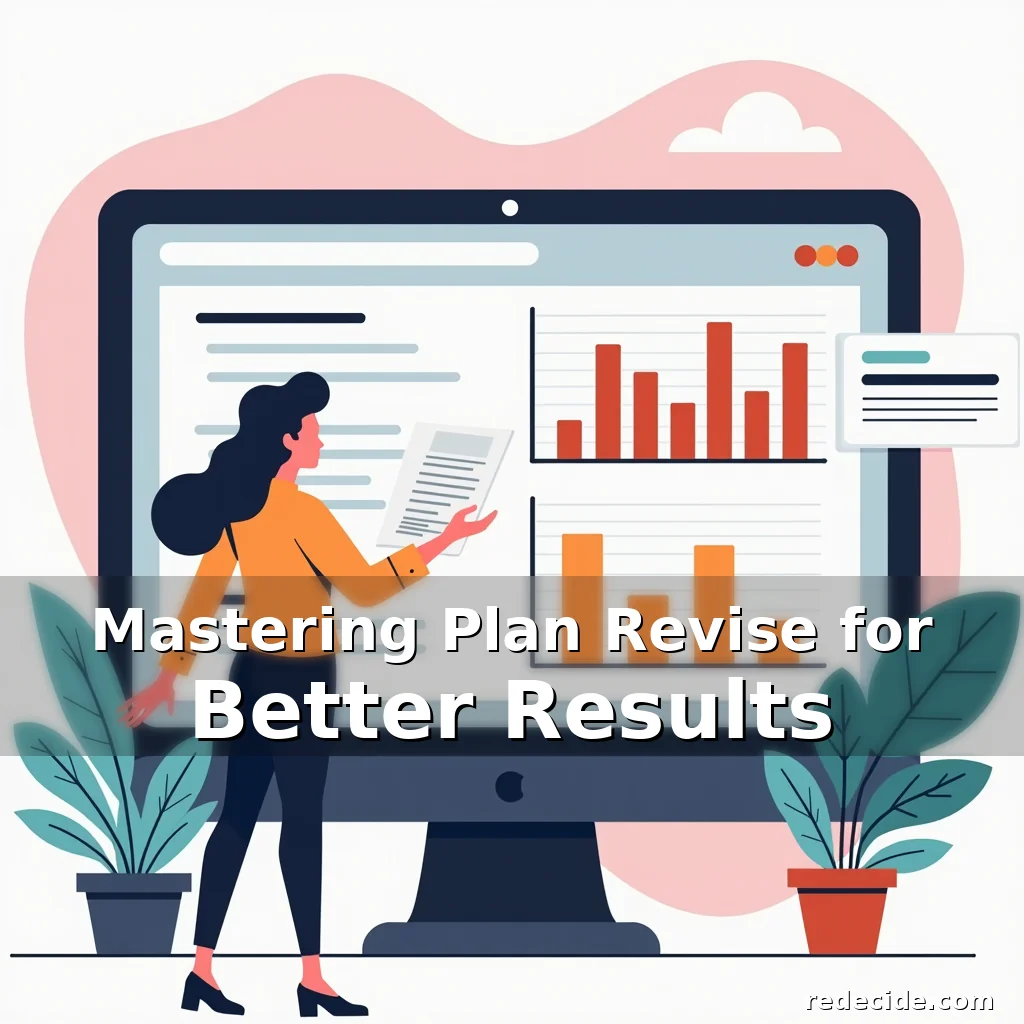 Read more about the article Mastering Plan Revise for Better Results