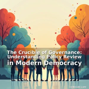 Read more about the article The Crucible of Governance: Understanding Policy Review in Modern Democracy