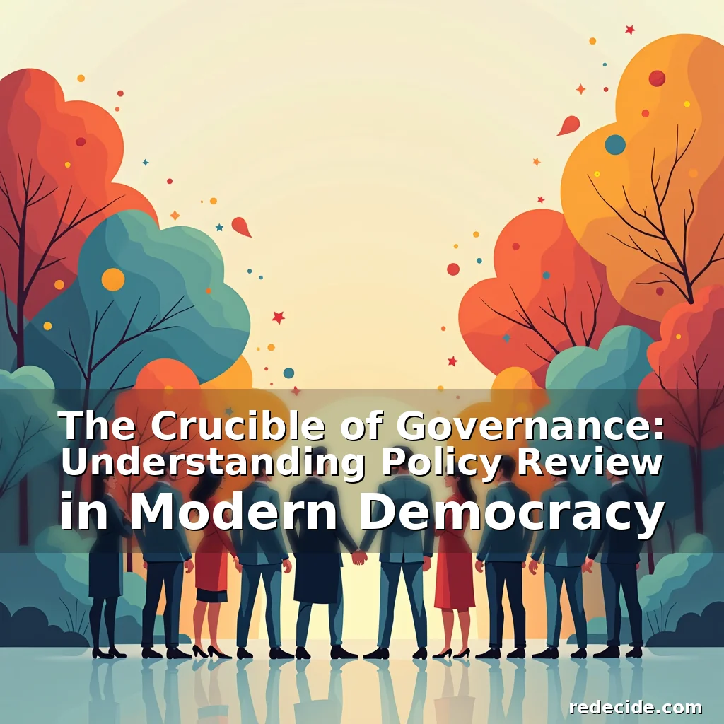 Read more about the article The Crucible of Governance: Understanding Policy Review in Modern Democracy