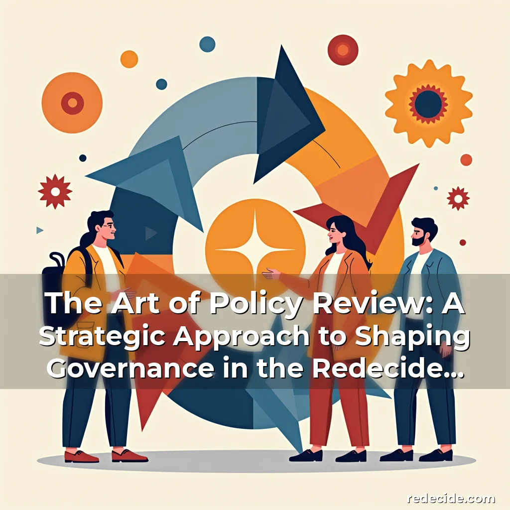 Read more about the article The Art of Policy Review: A Strategic Approach to Shaping Governance in the Redecide Community