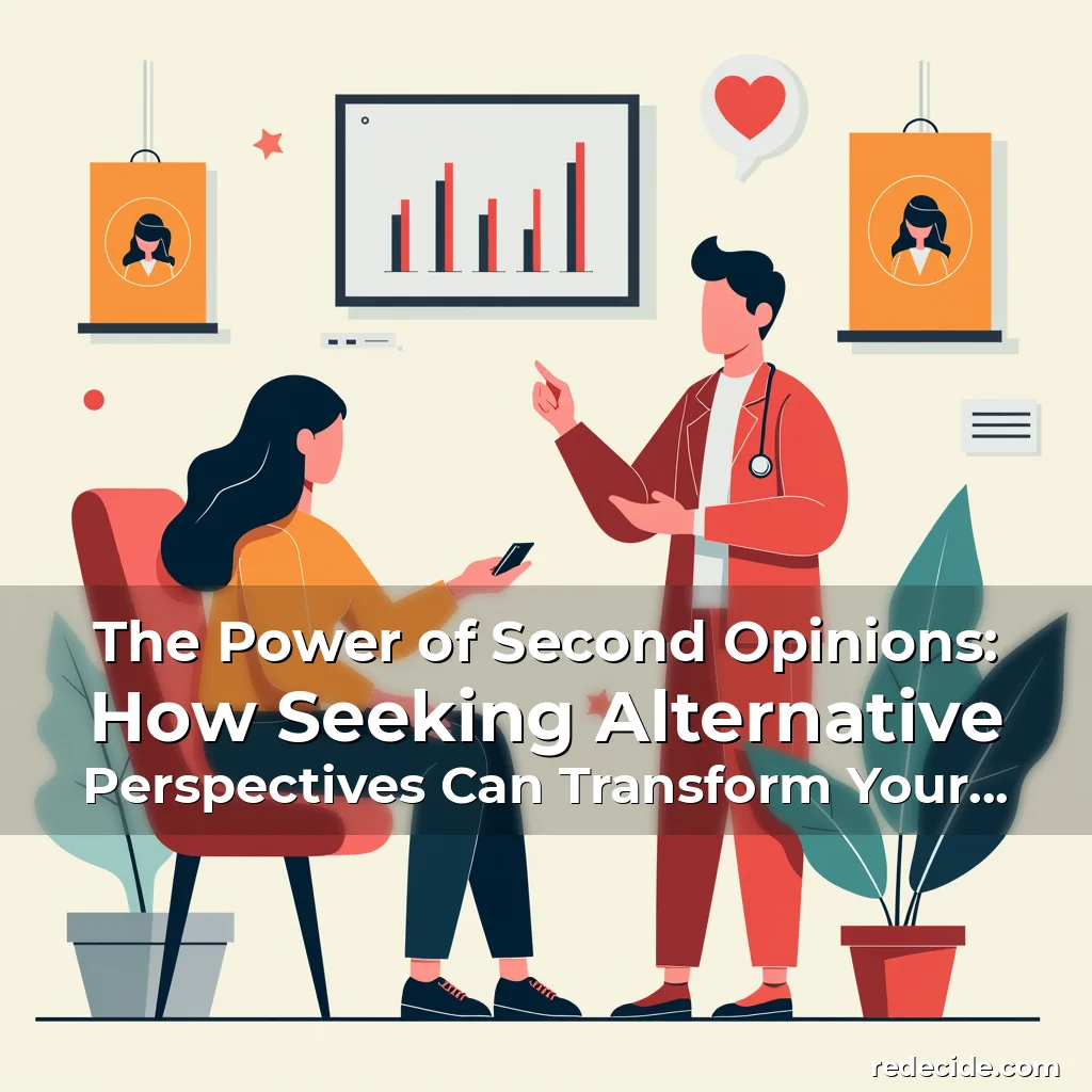 Read more about the article The Power of Second Opinions: How Seeking Alternative Perspectives Can Transform Your Health Journey