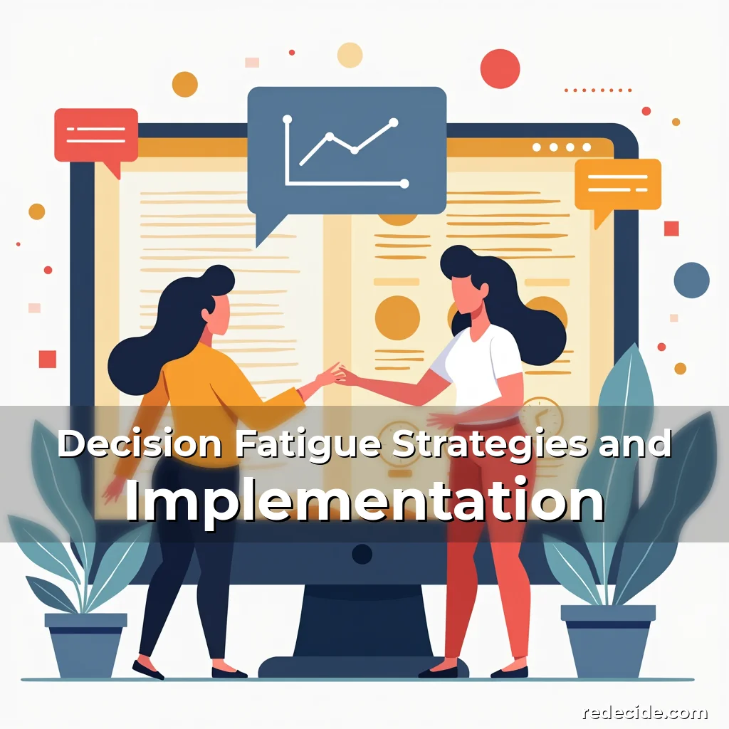 Read more about the article Decision Fatigue Strategies and Implementation