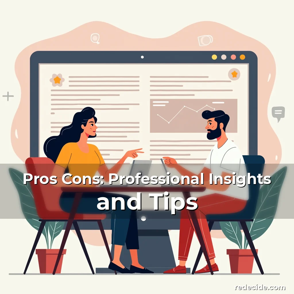 Read more about the article Pros Cons: Professional Insights and Tips