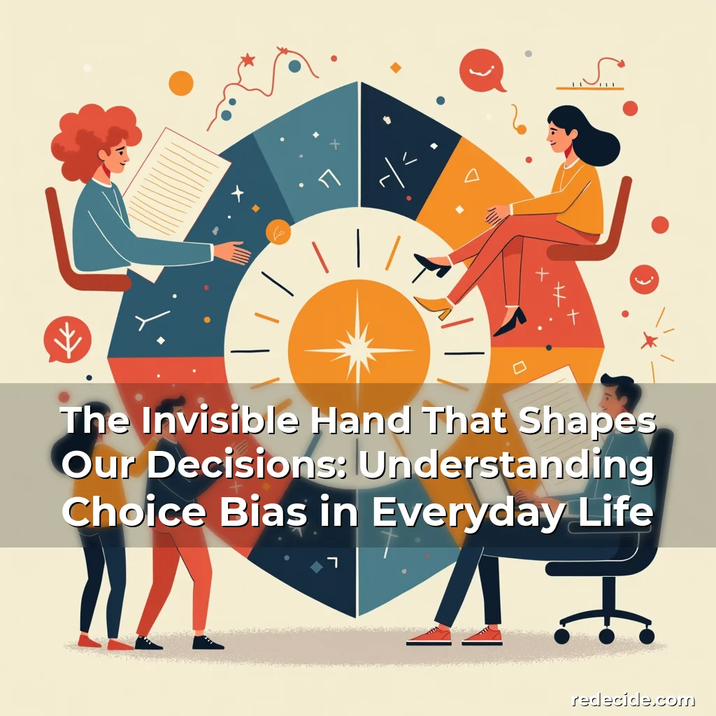 Read more about the article The Invisible Hand That Shapes Our Decisions: Understanding Choice Bias in Everyday Life