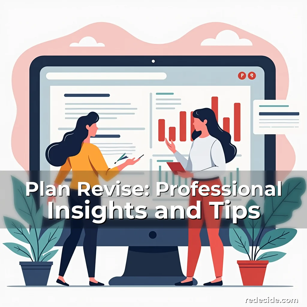 Read more about the article Plan Revise: Professional Insights and Tips